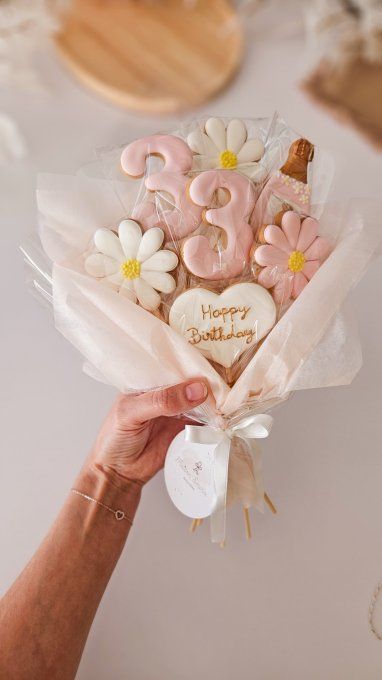 Bouquet anniversaire en fleurs