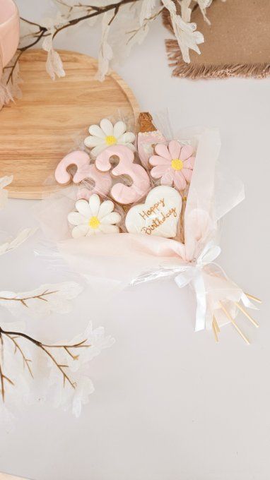 Bouquet anniversaire en fleurs