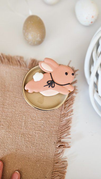 Biscuit lapin marron
