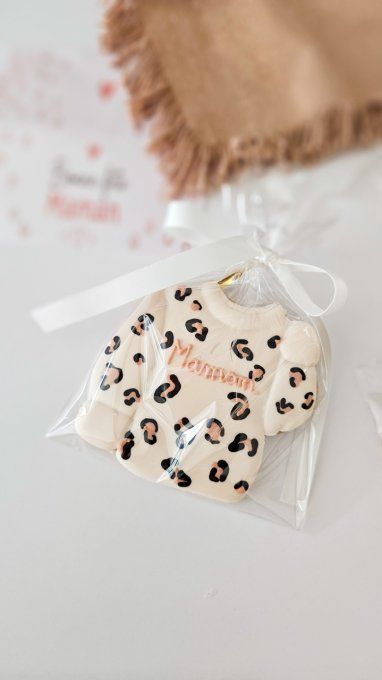 Biscuit pull panthère “Maman” – Fête des Mères - Collection Panthère
