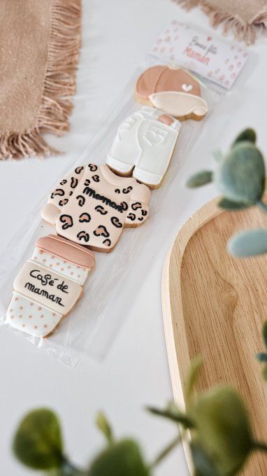 Coffret biscuits maman casual chic – Fête des Mères - Collection Panthère