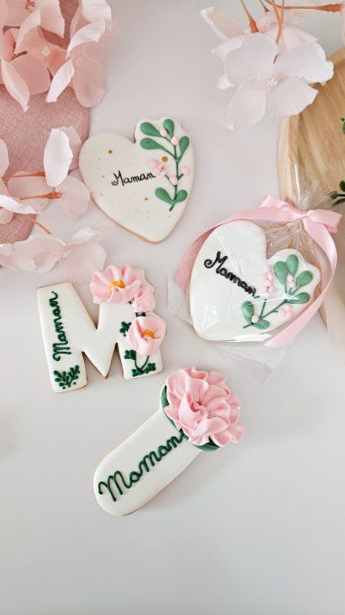 Biscuit fleurs – Fête des Mères -Collection Florale