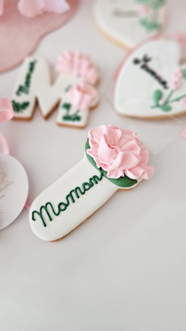 Biscuit fleurs – Fête des Mères -Collection Florale
