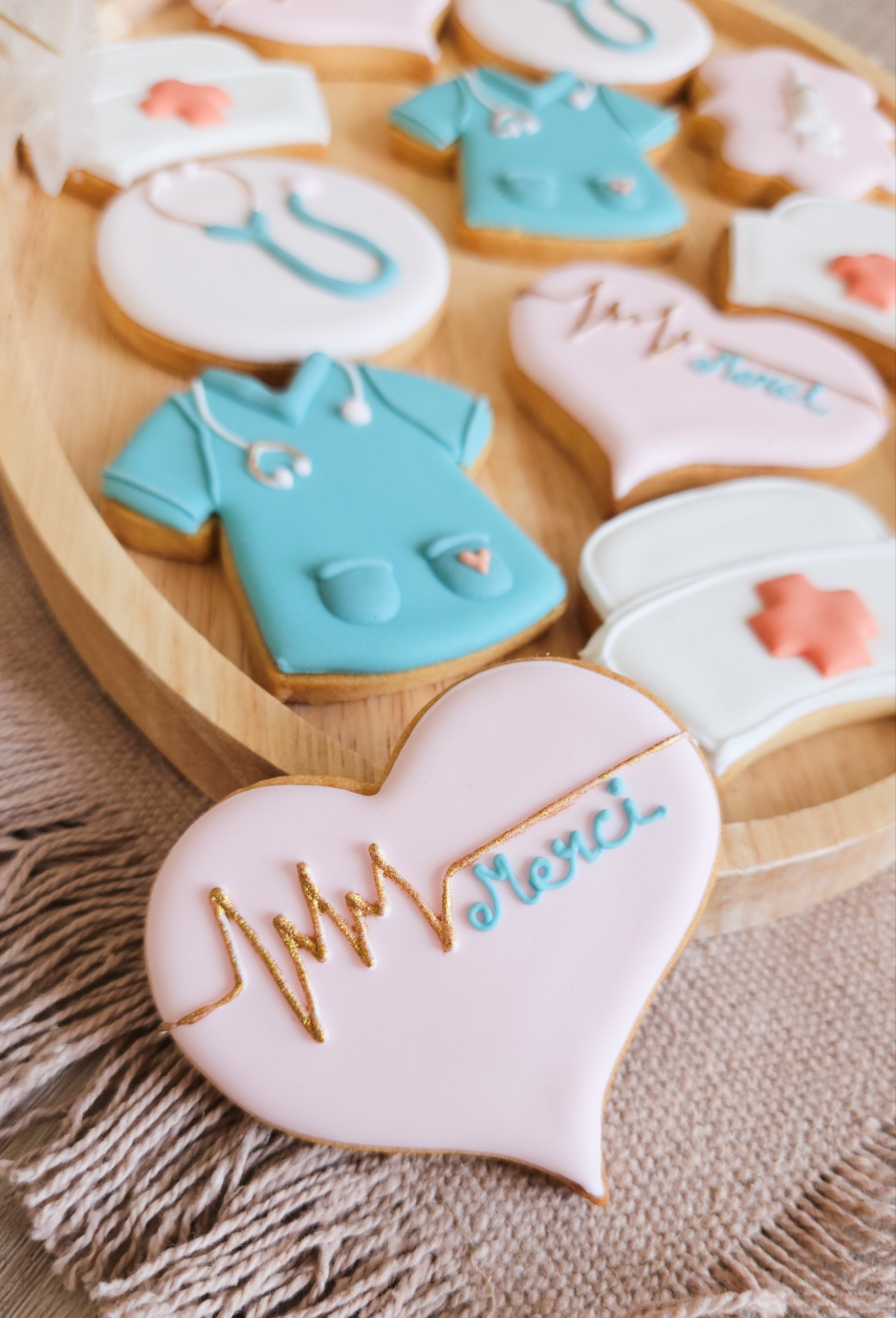 Remerciement au personnel soignant